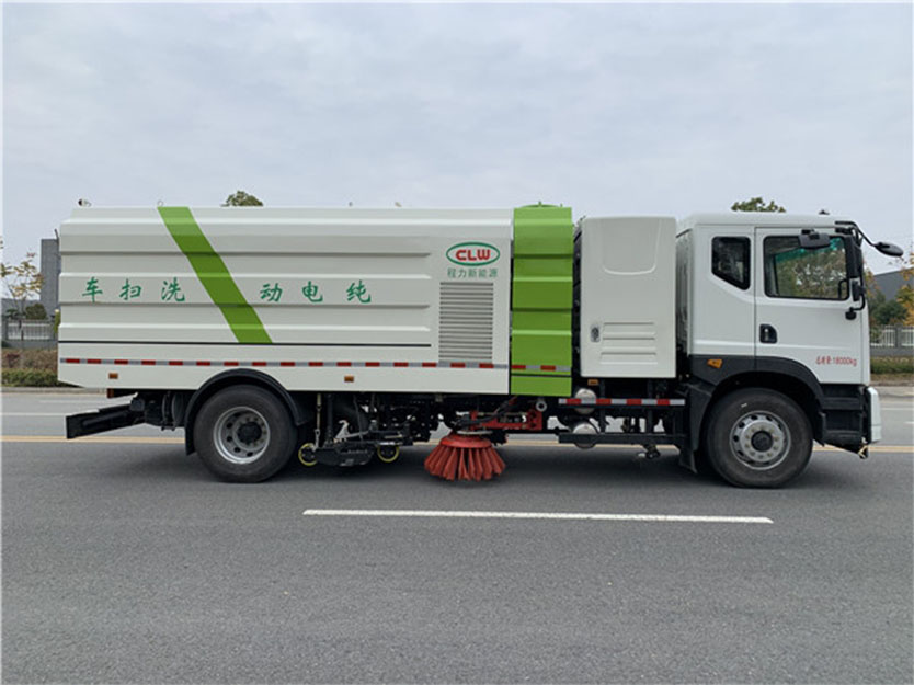 纯电动东风华神洗扫车