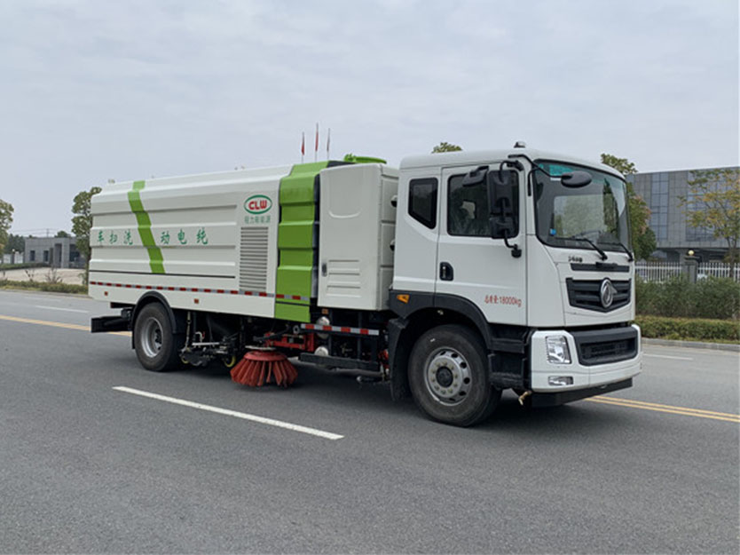 纯电动东风华神洗扫车